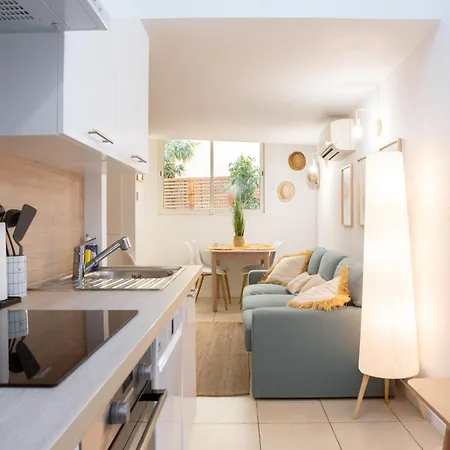 Duplex Carre D'or Au Calme Sur Cour 100m De La * Nicea