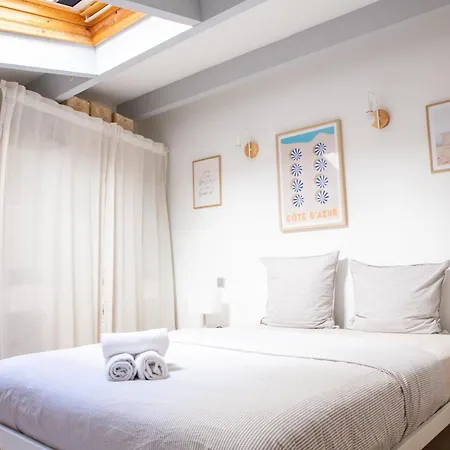 Apartment Duplex Carre D'or Au Calme Sur Cour 100m De La Nice