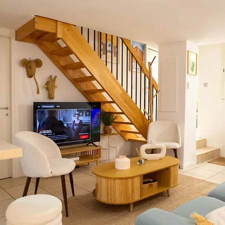 Duplex Carre D'or Au Calme Sur Cour 100m De La Nice